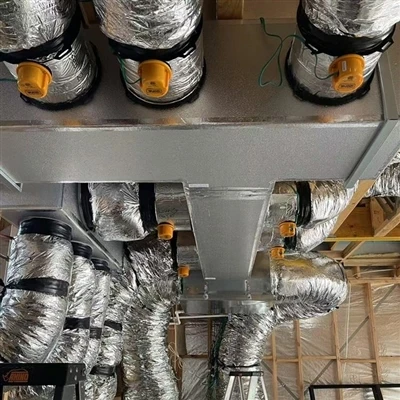 PRE-מבודד DUCT לעומת GI DUCTWOK